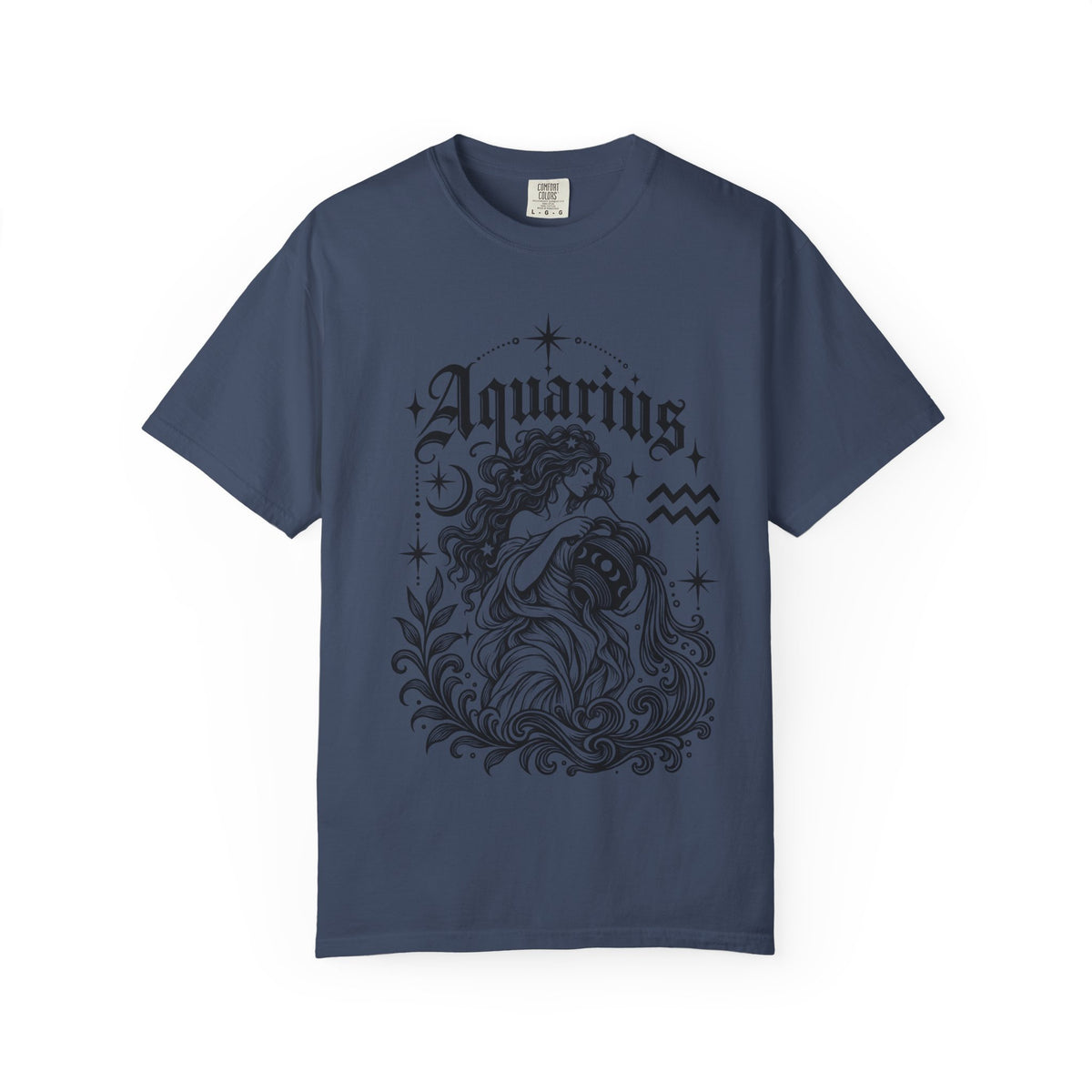 Aquarius Zodiac T-Shirt — Water Bearer Astrology Tee