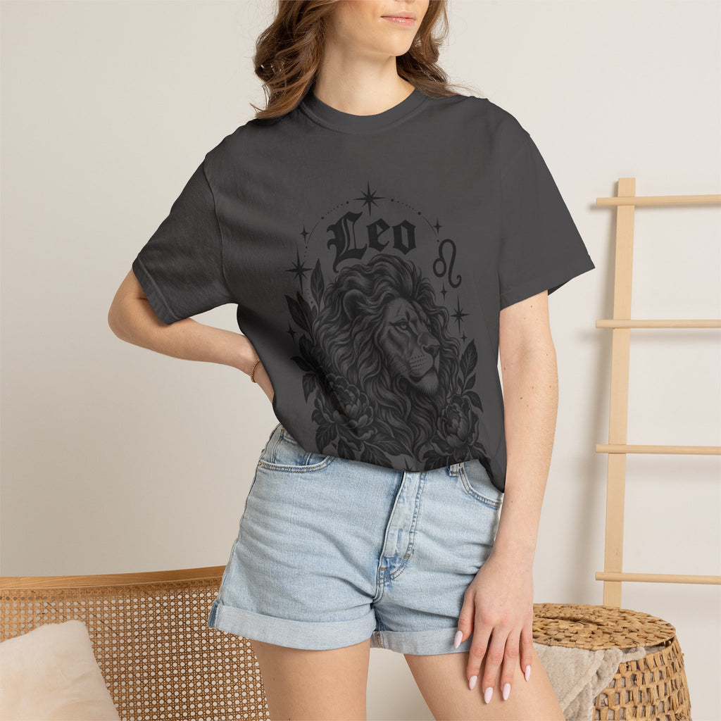 Leo Zodiac Lion T-Shirt — Astrology Horoscope Tee
