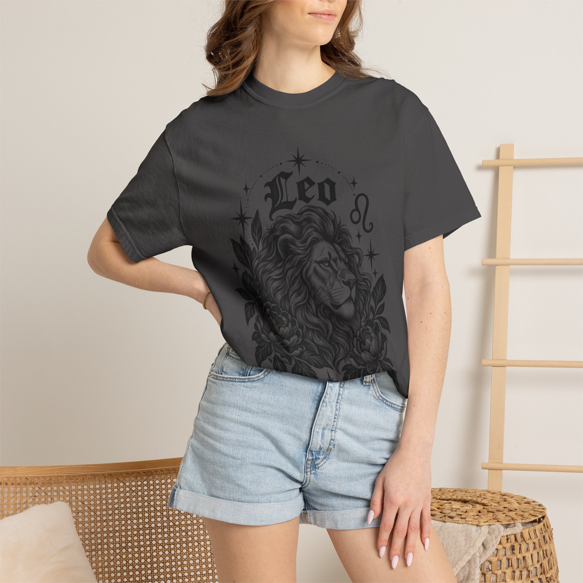 Leo Zodiac Lion T-Shirt — Astrology Horoscope Tee