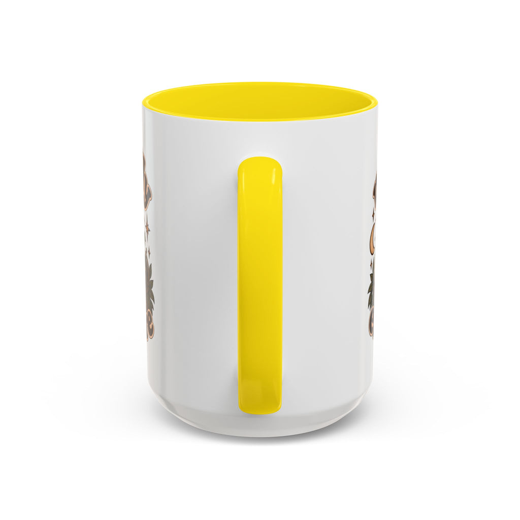 Mentally Elsewhere Mug — Black Cat Celestial Ceramic Coffee Mug