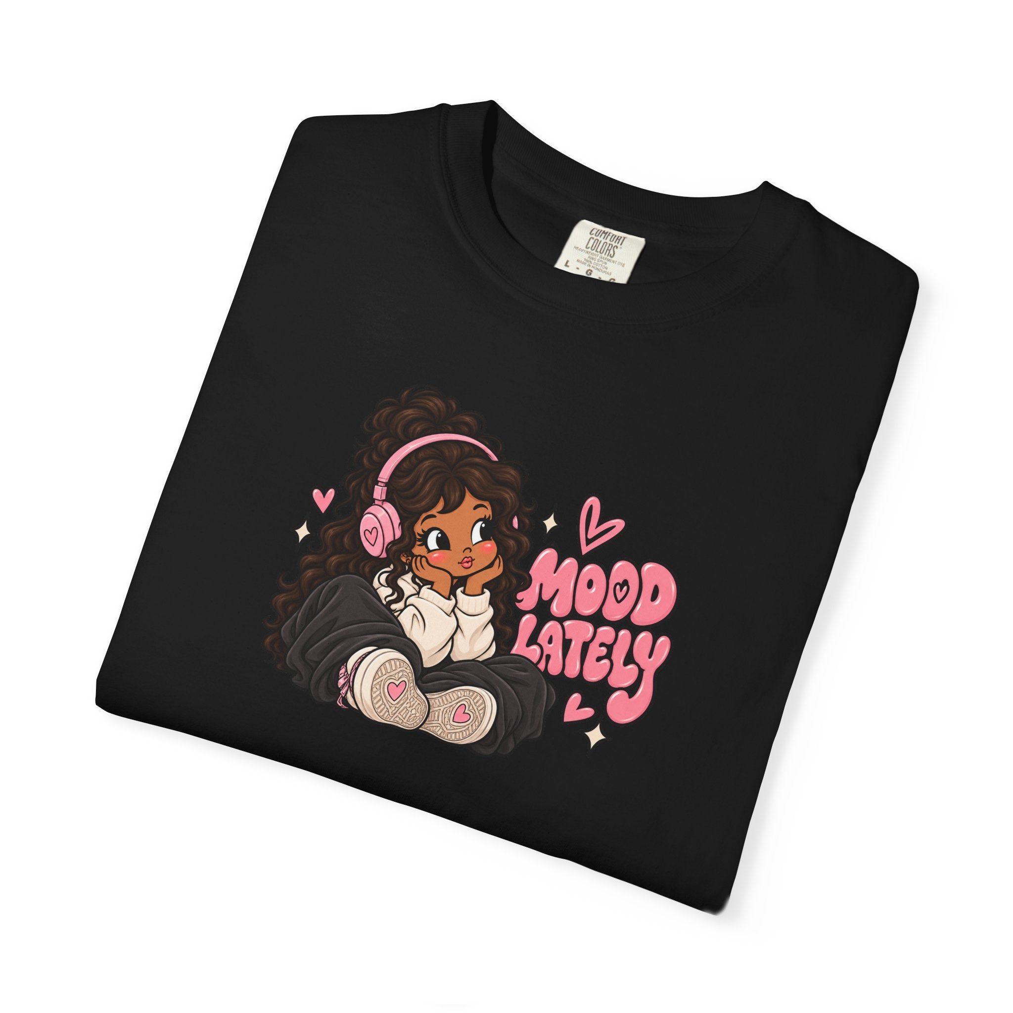 Mood T-Shirt — Cute Girl Graphic Tee