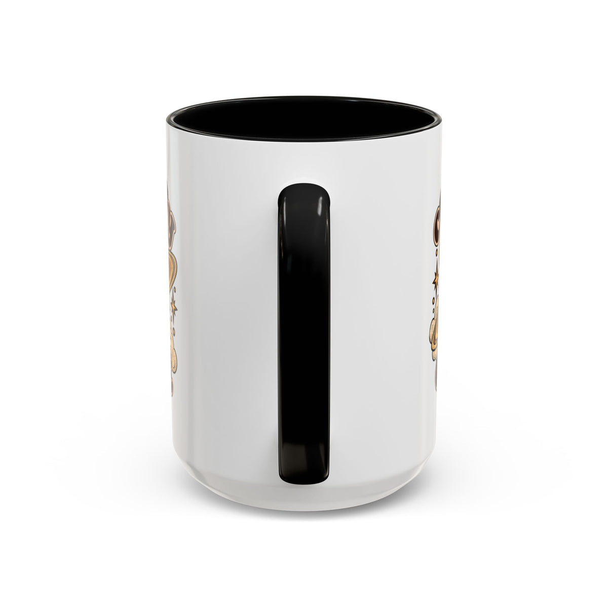 Cosmically Over It Mug — Retro Planet Celestial Ceramic Coffee Mug
