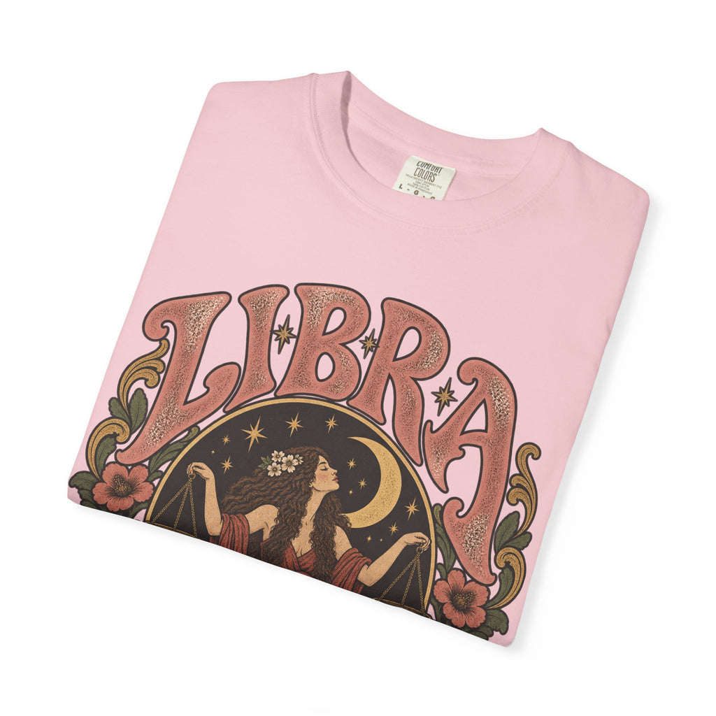 T-Shirt — Libra Vintage Zodiac Graphic Tee