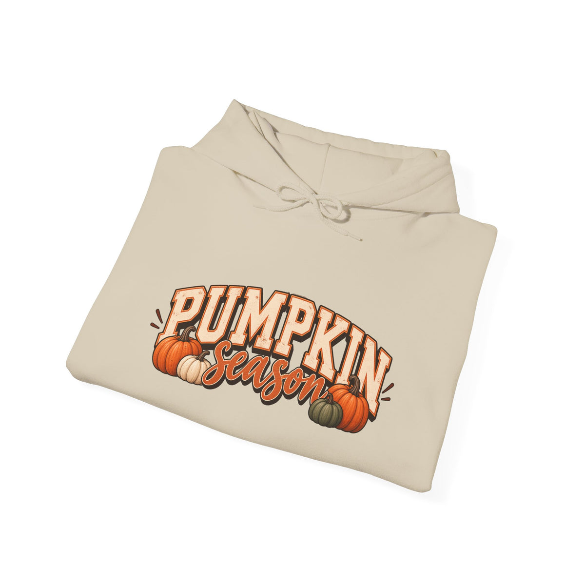 Pumpkin Season Hoodie — Autumn Pumpkin Graphic Sweatshirt