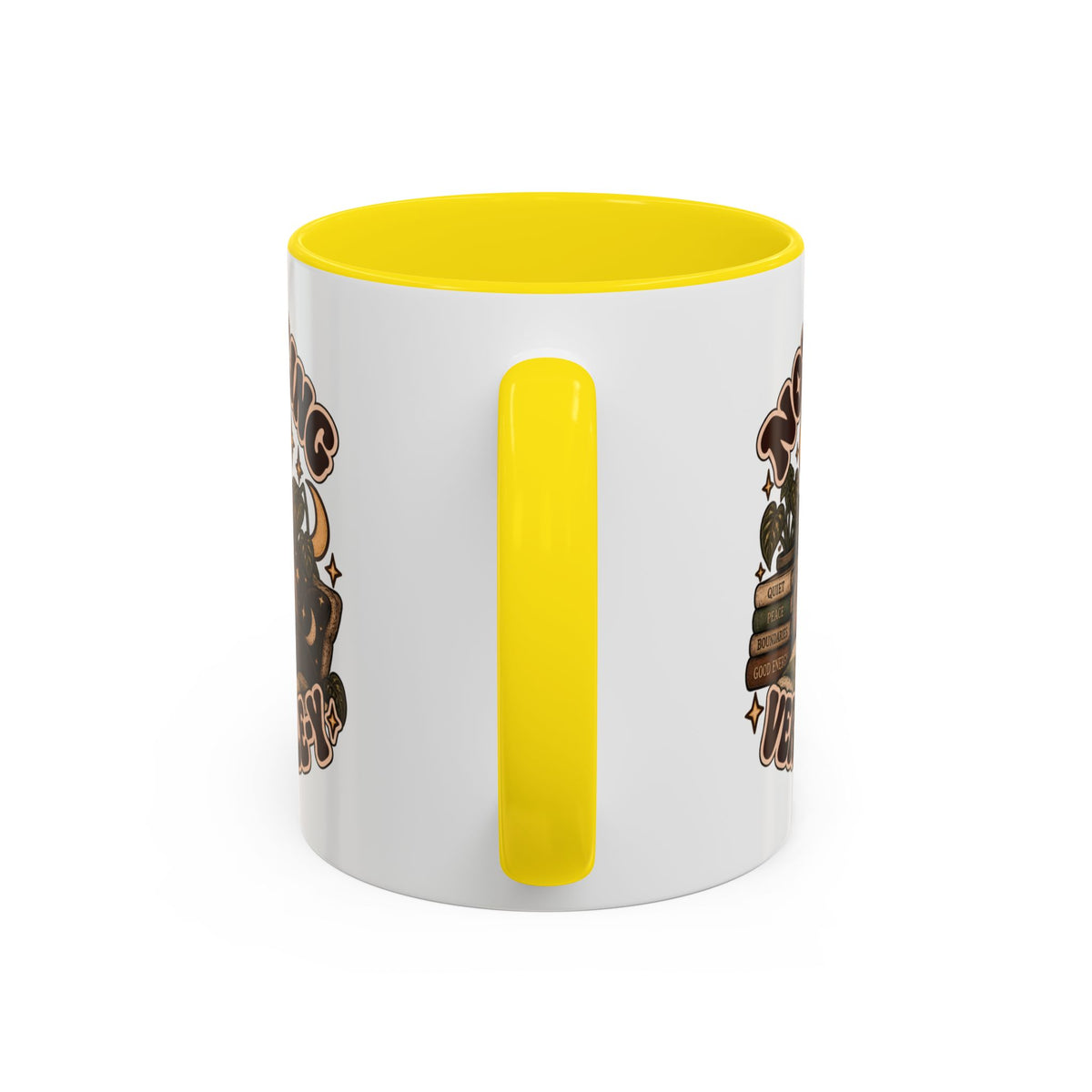 Not Feeling Very Peopley Mug — Cozy Frog Introvert Ceramic Coffee Mug