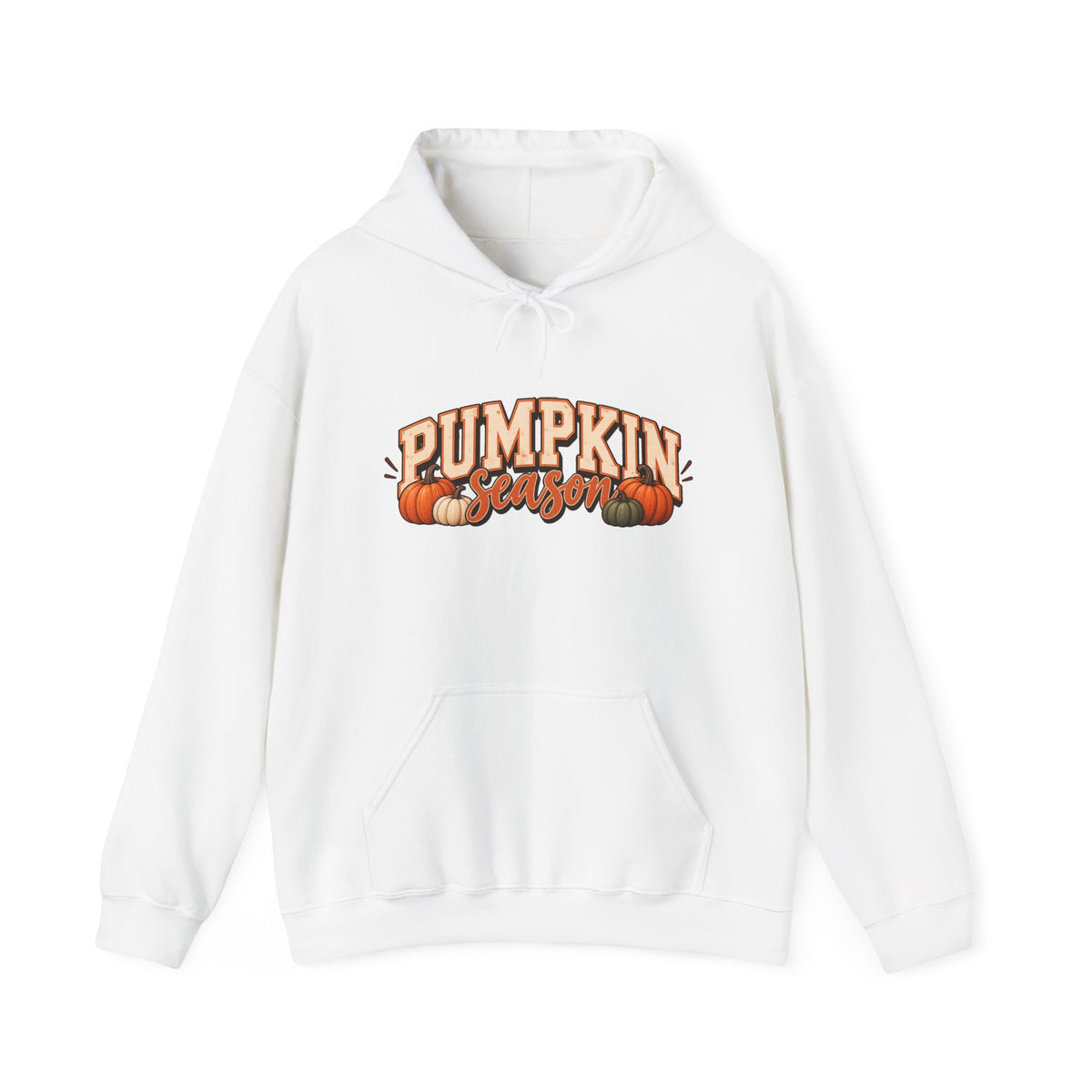 Pumpkin Season Hoodie — Autumn Pumpkin Graphic Sweatshirt