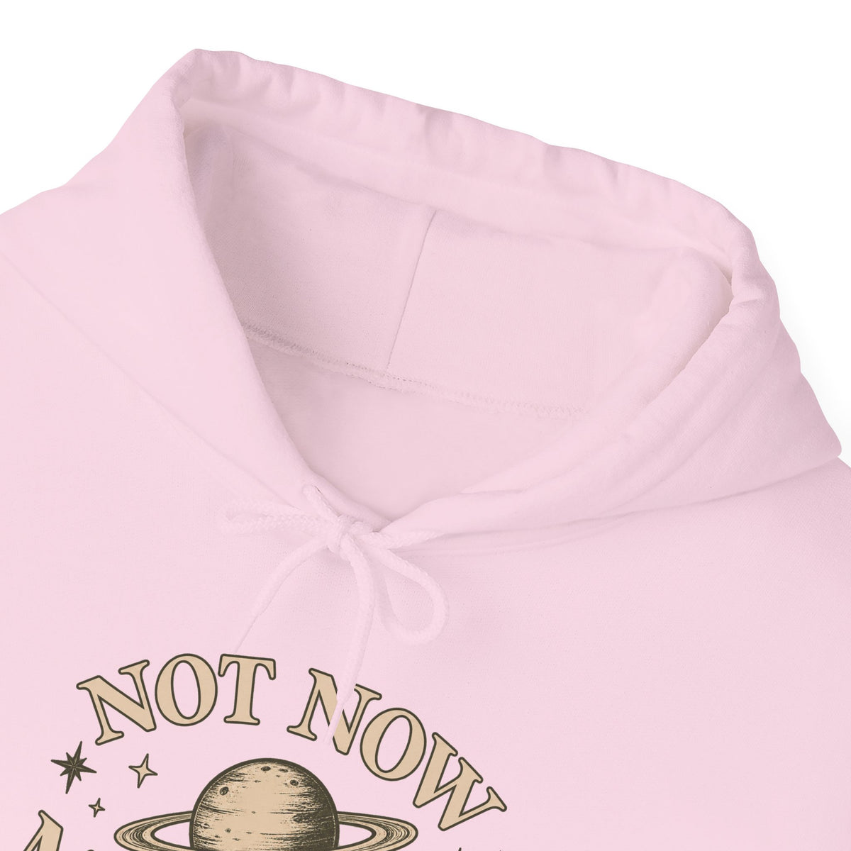 Not Now Mercury Hoodie — Mercury Retrograde Astrology Pullover