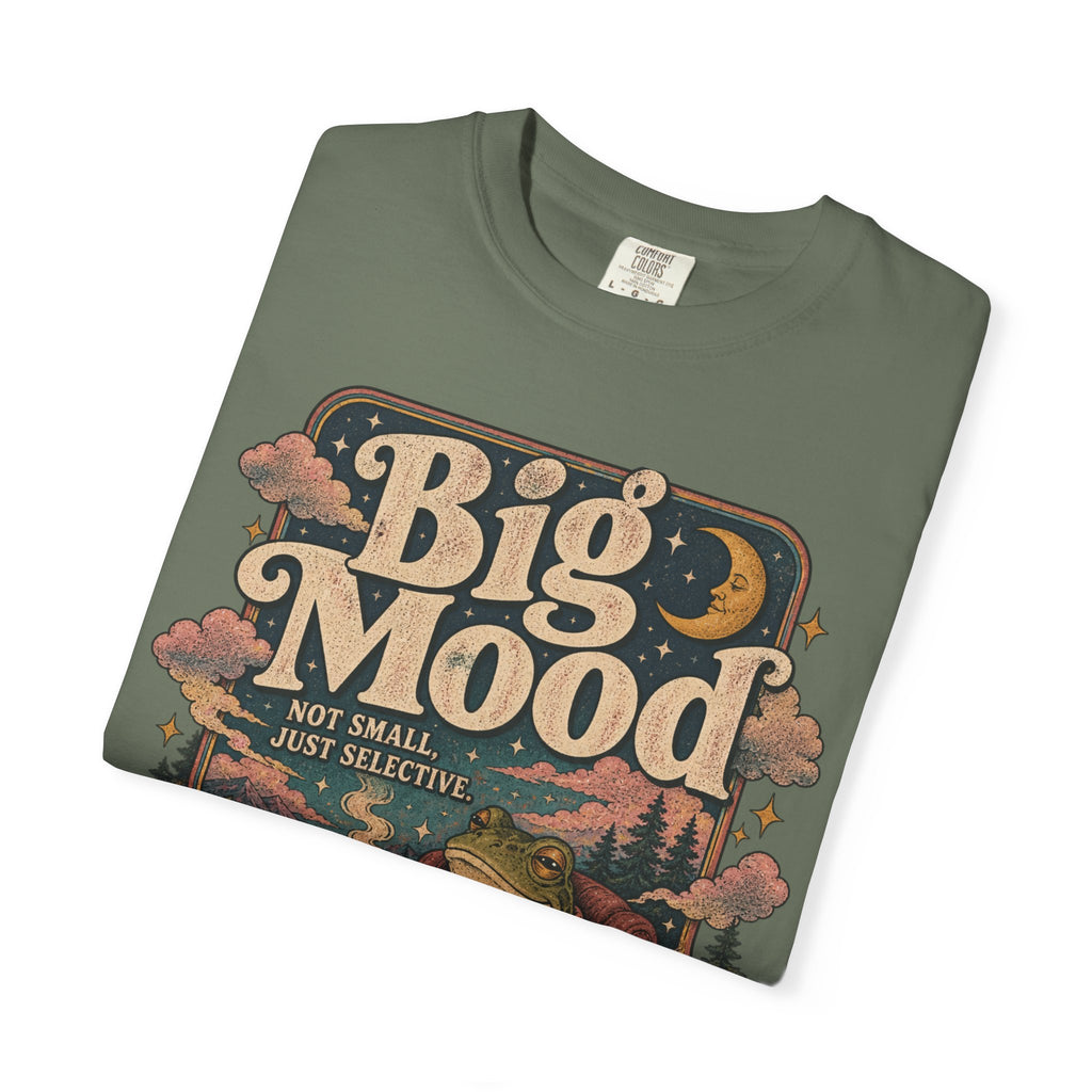 Big Mood Graphic T-Shirt — Cozy Retro Camping Vibe