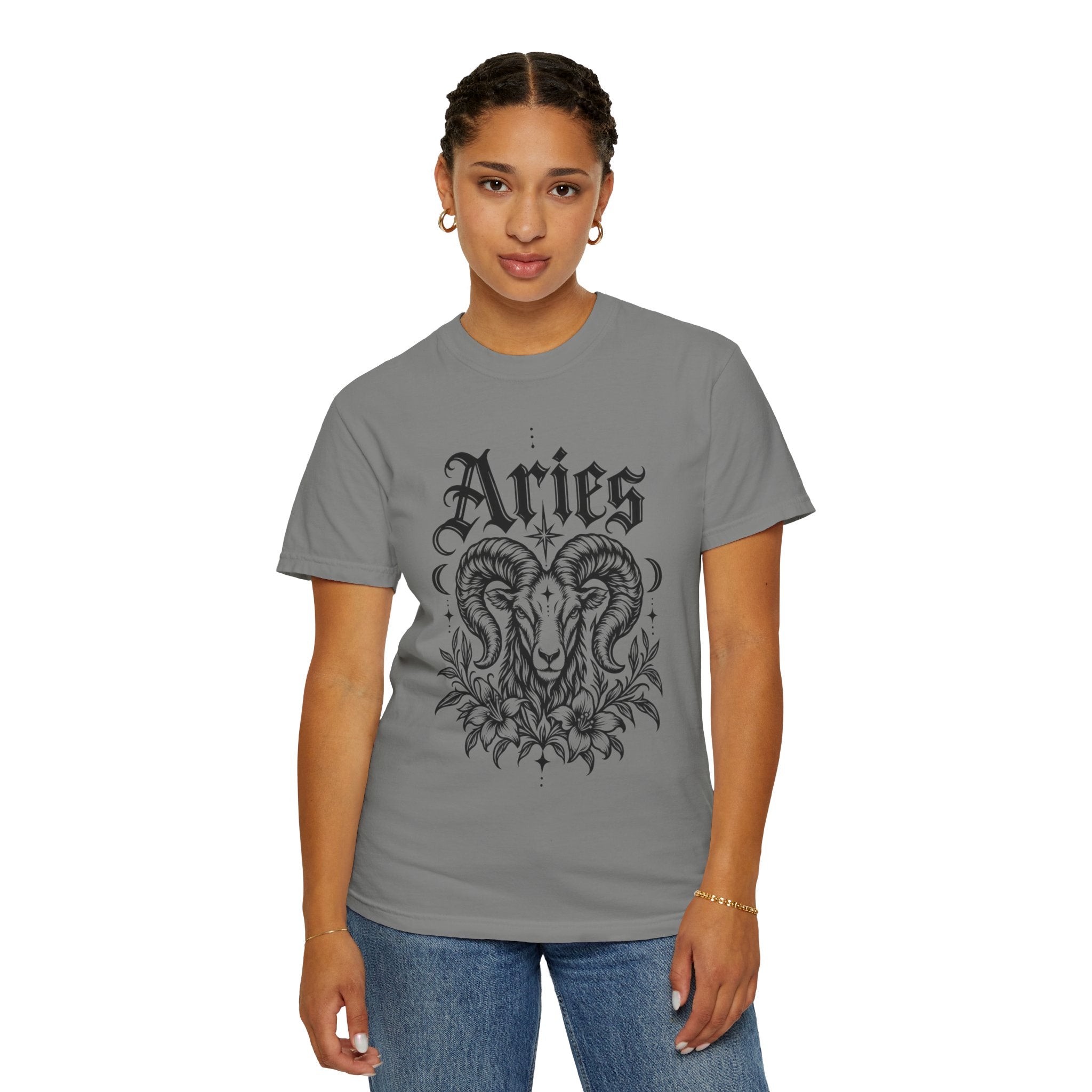 Aries Ram Astrology T-Shirt — Zodiac Graphic Tee