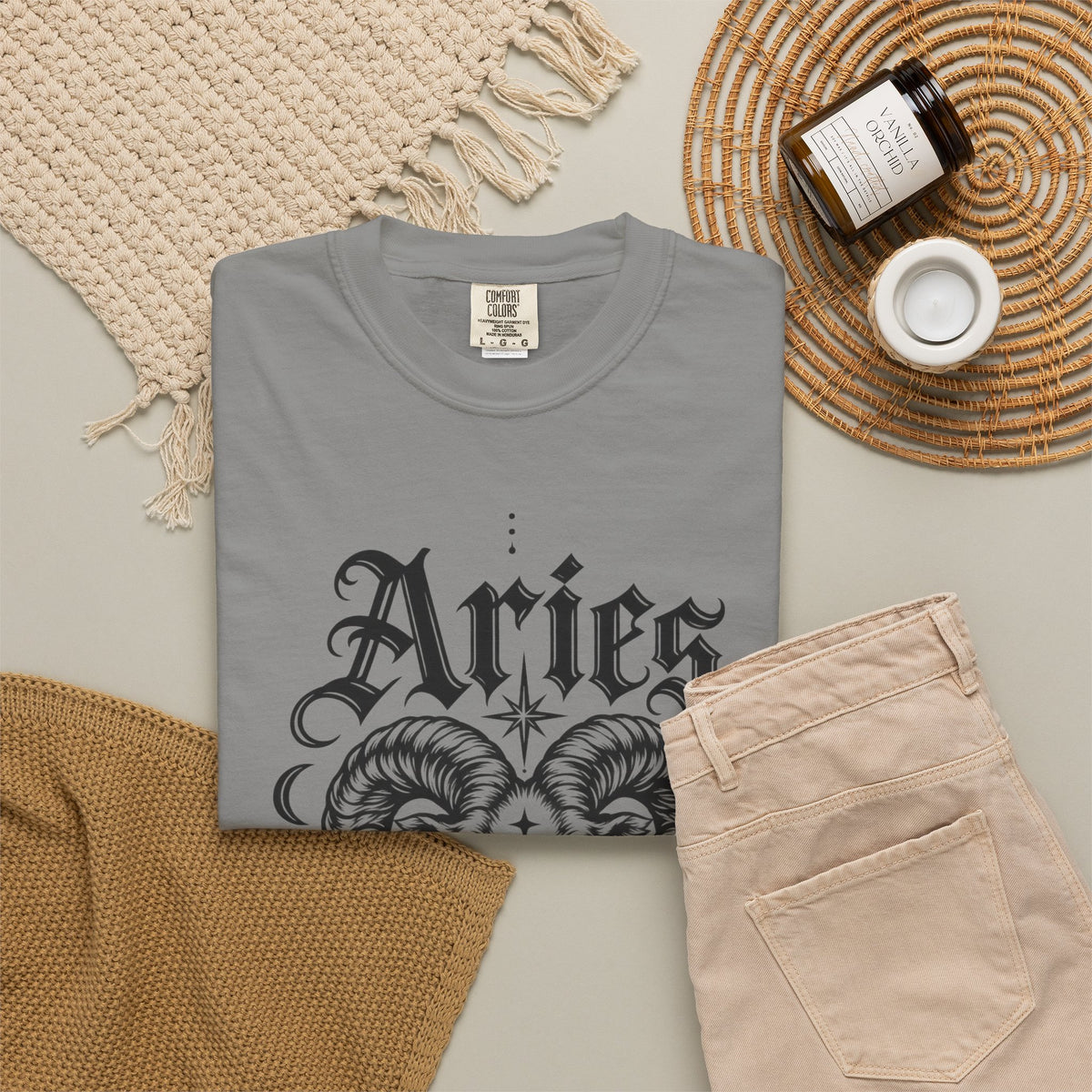 Aries Ram Astrology T-Shirt — Zodiac Graphic Tee