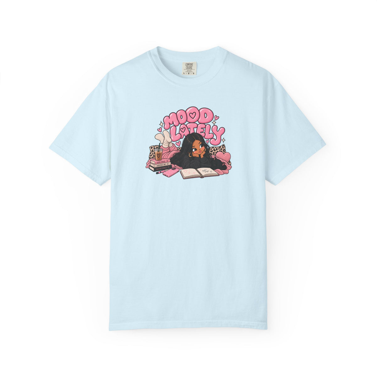 Mood Lately Graphic T-Shirt — Cozy Study Vibes