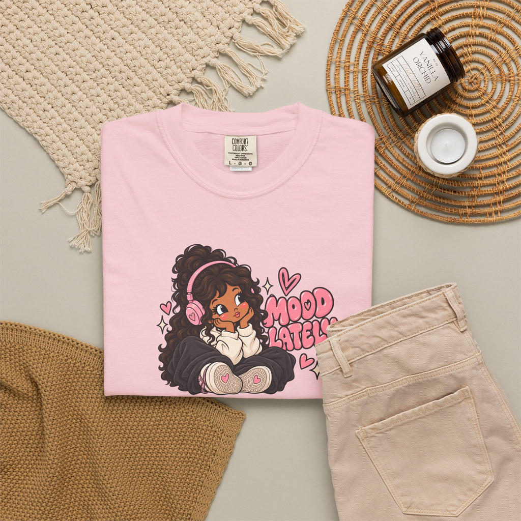 Mood T-Shirt — Cute Girl Graphic Tee