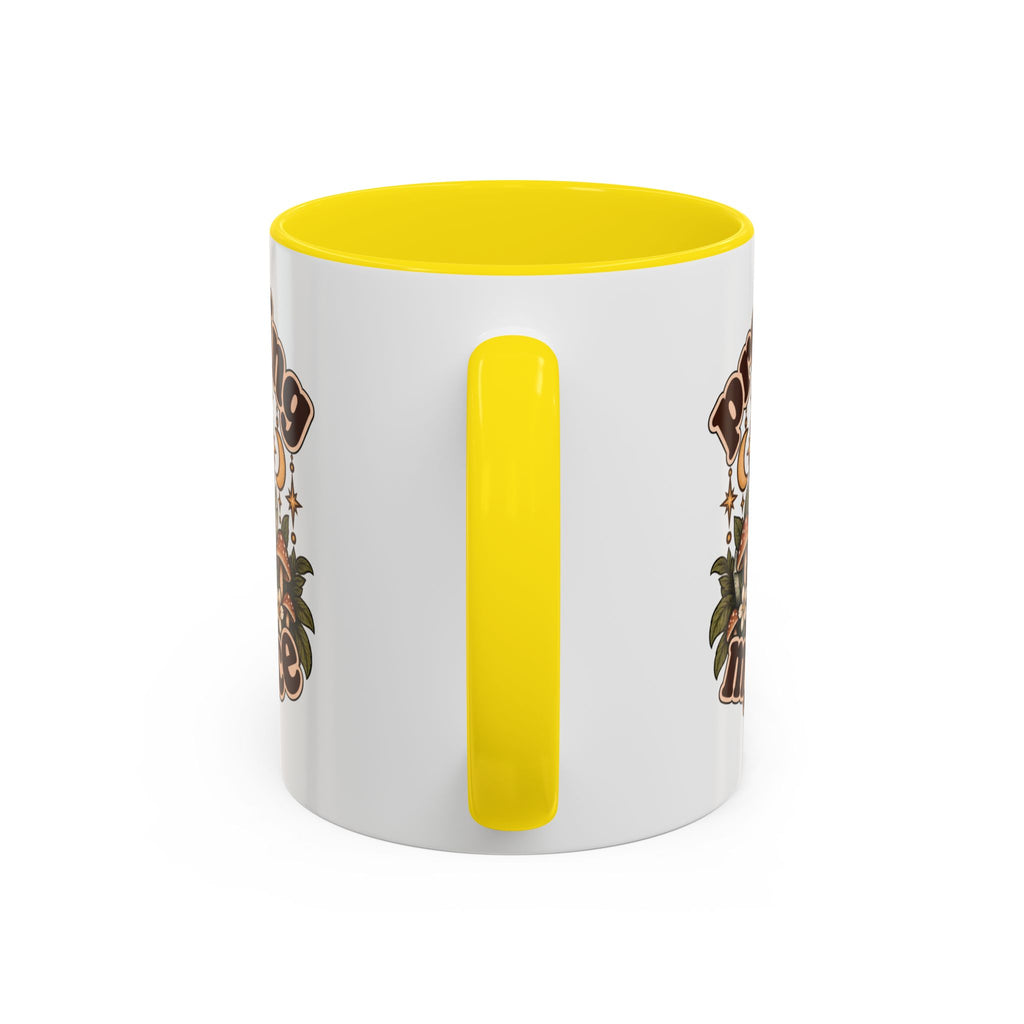 Protecting My Peace Mug — Frog & Mushroom Ceramic Coffee Mug