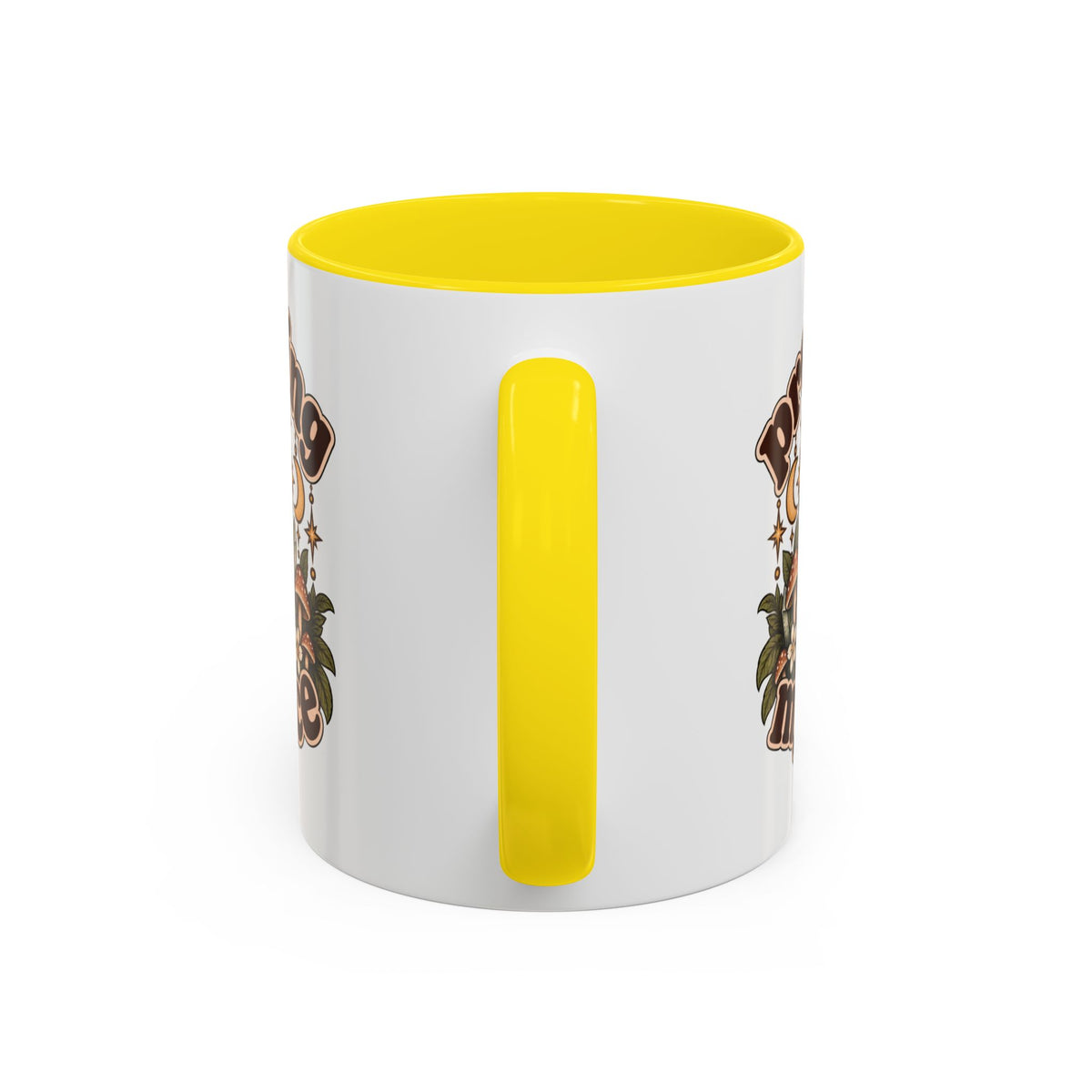 Protecting My Peace Mug — Frog & Mushroom Ceramic Coffee Mug