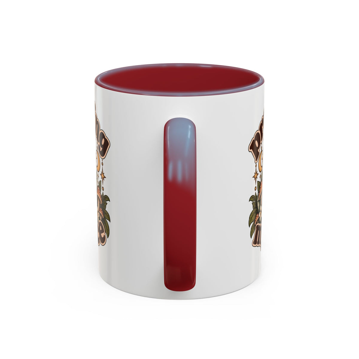 Protecting My Peace Mug — Frog & Mushroom Ceramic Coffee Mug