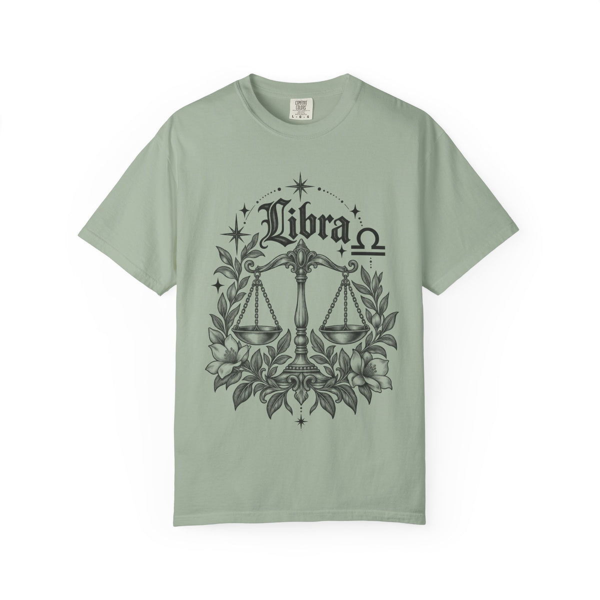Libra Zodiac Scales T-Shirt — Astrological Sign Graphic Tee