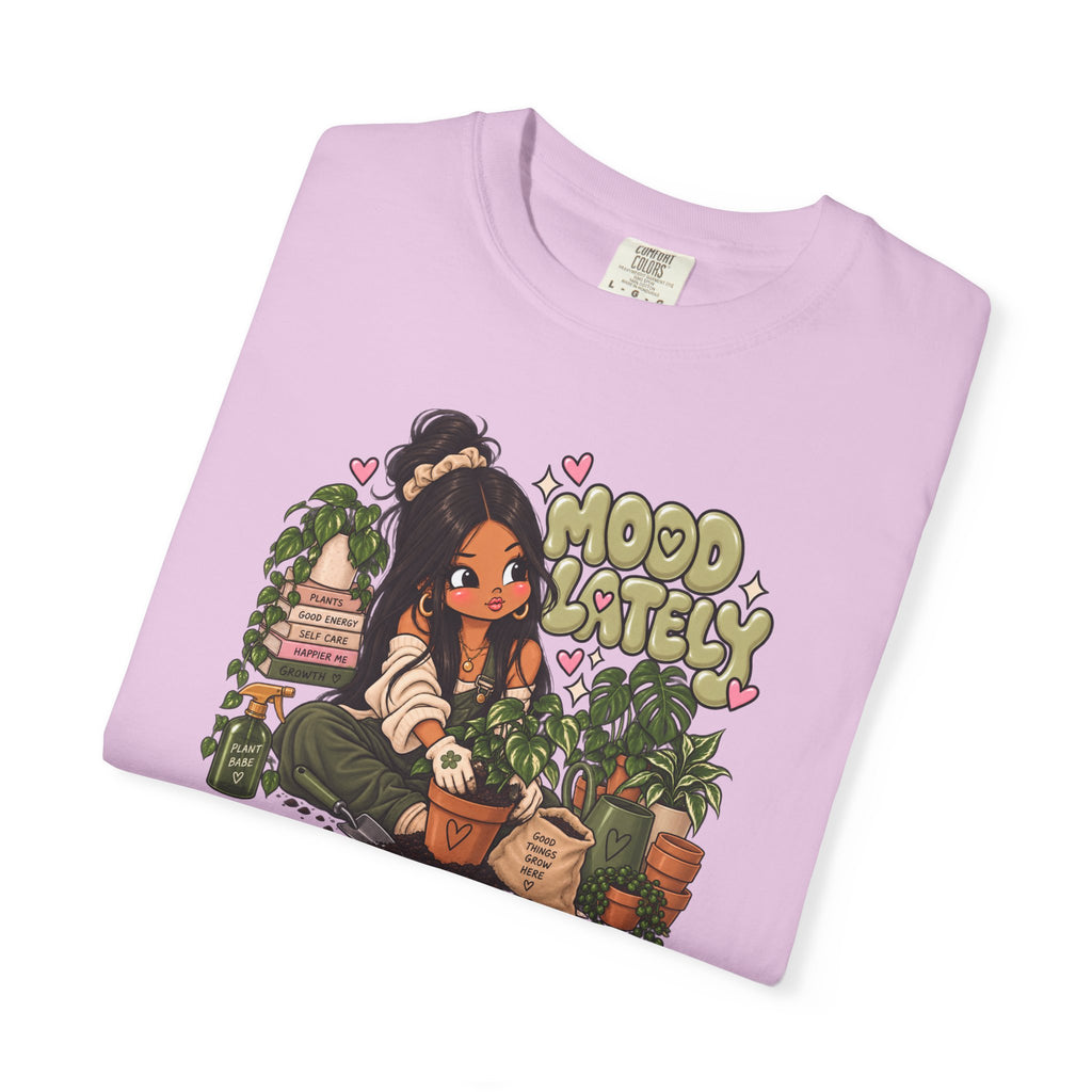 Plant Lady T-Shirt — 'Plant Baby' Cute Girl with Houseplants Graphic Tee