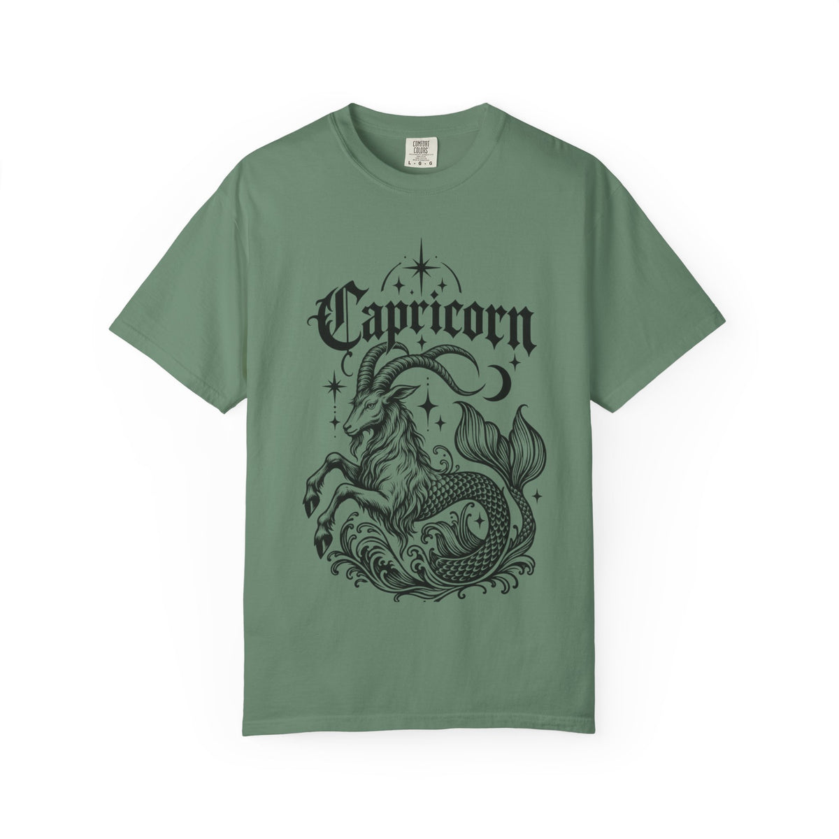 Capricorn Sea Goat Zodiac Tee — Astrology Graphic T-Shirt