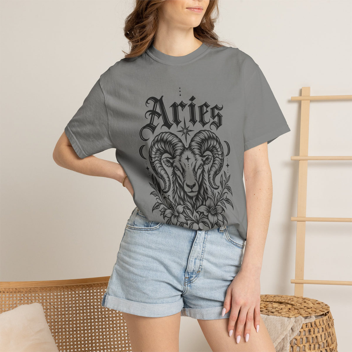 Aries Ram Astrology T-Shirt — Zodiac Graphic Tee