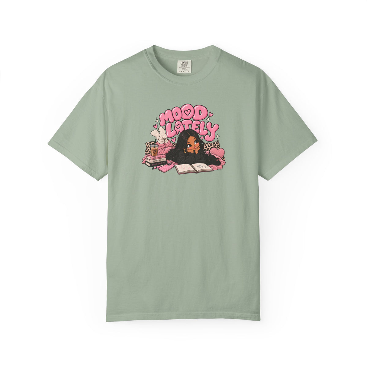 Mood Lately Graphic T-Shirt — Cozy Study Vibes