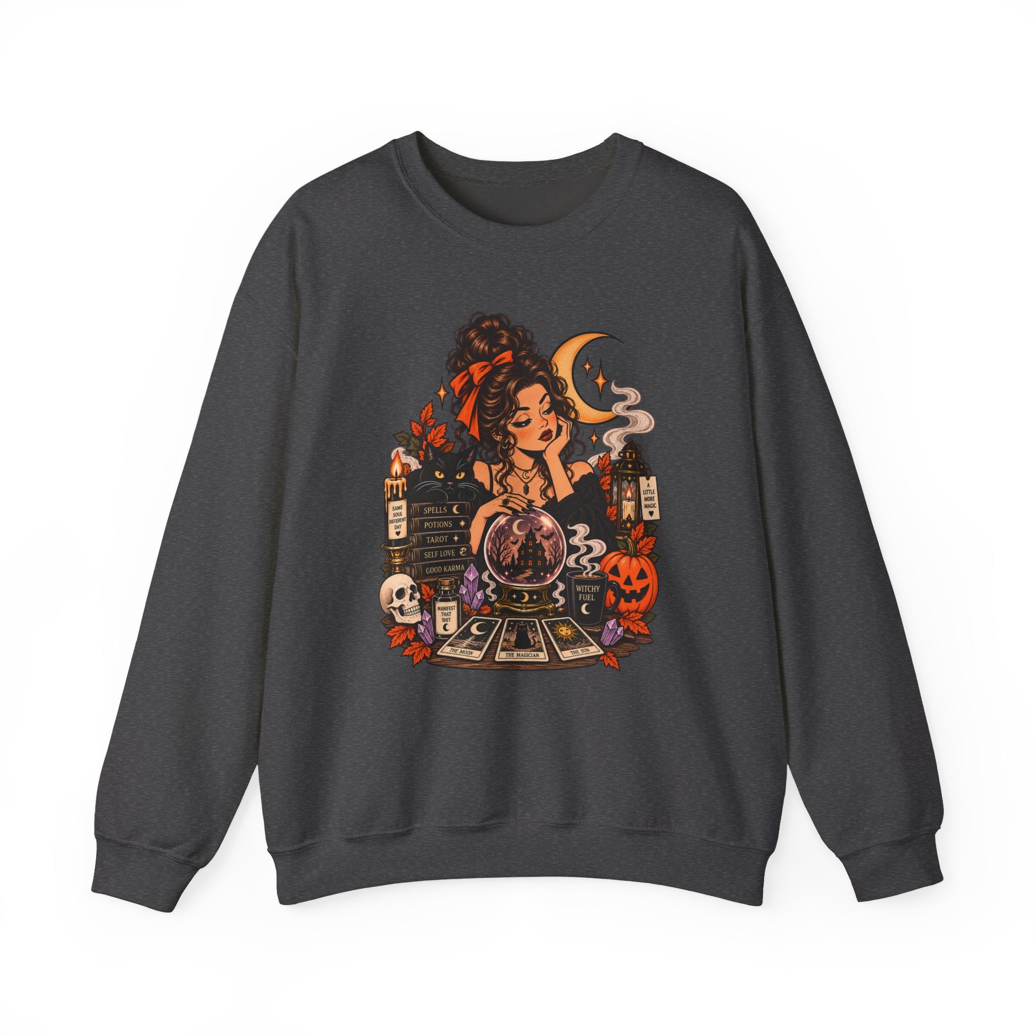 Tarot Card Halloween Sweatshirt