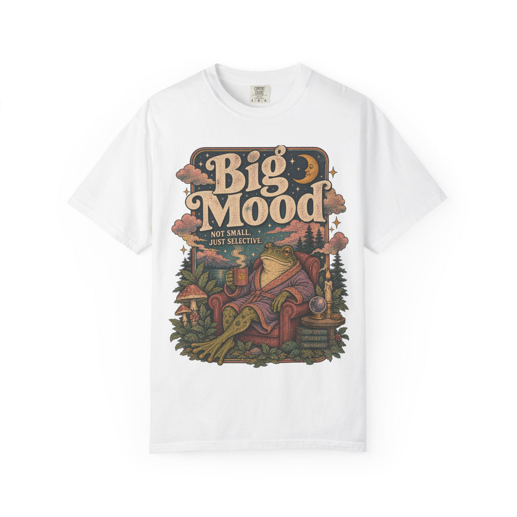 Big Mood Graphic T-Shirt — Cozy Retro Camping Vibe