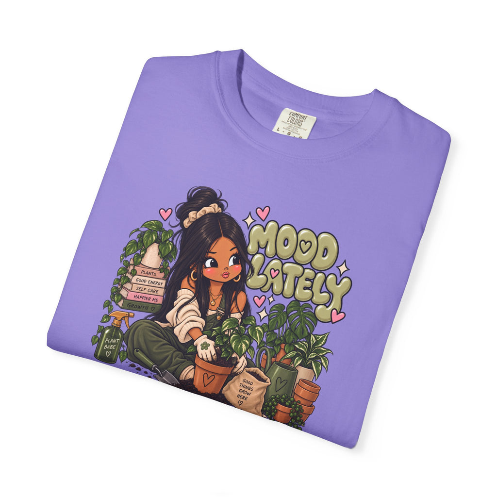 Plant Lady T-Shirt — 'Plant Baby' Cute Girl with Houseplants Graphic Tee