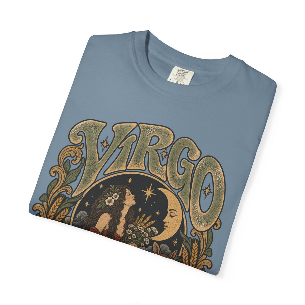 Virgo Zodiac T-Shirt — Vintage Astrology Graphic Tee