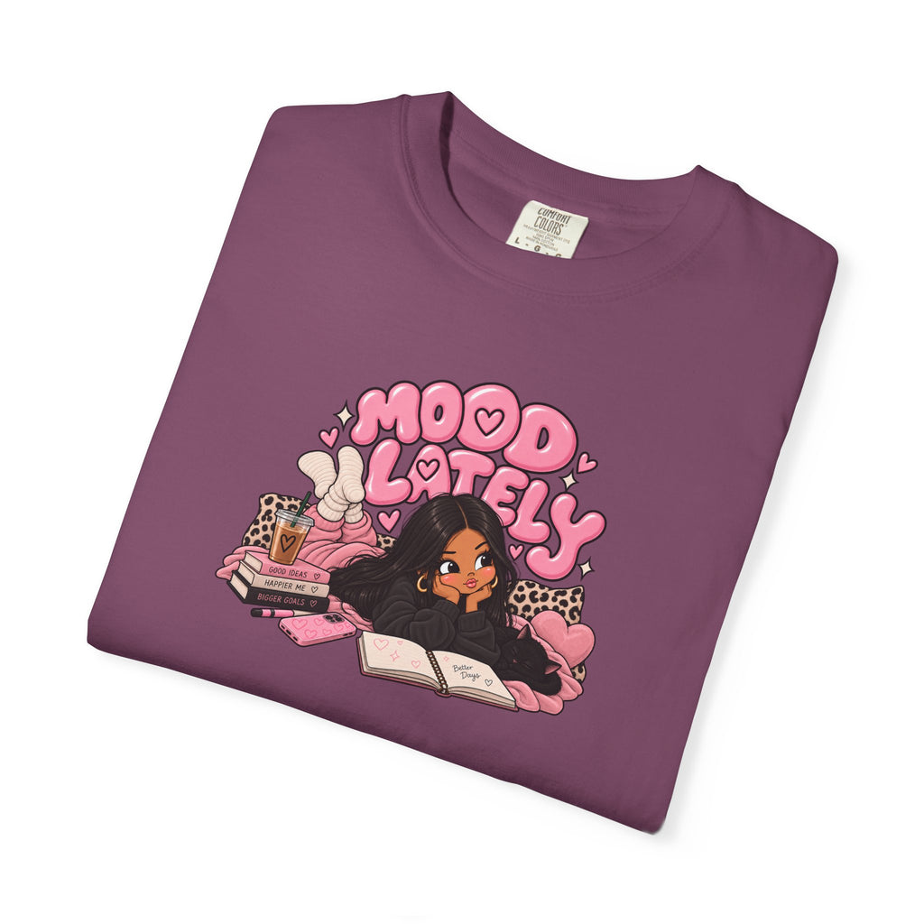 Mood Lately Graphic T-Shirt — Cozy Study Vibes