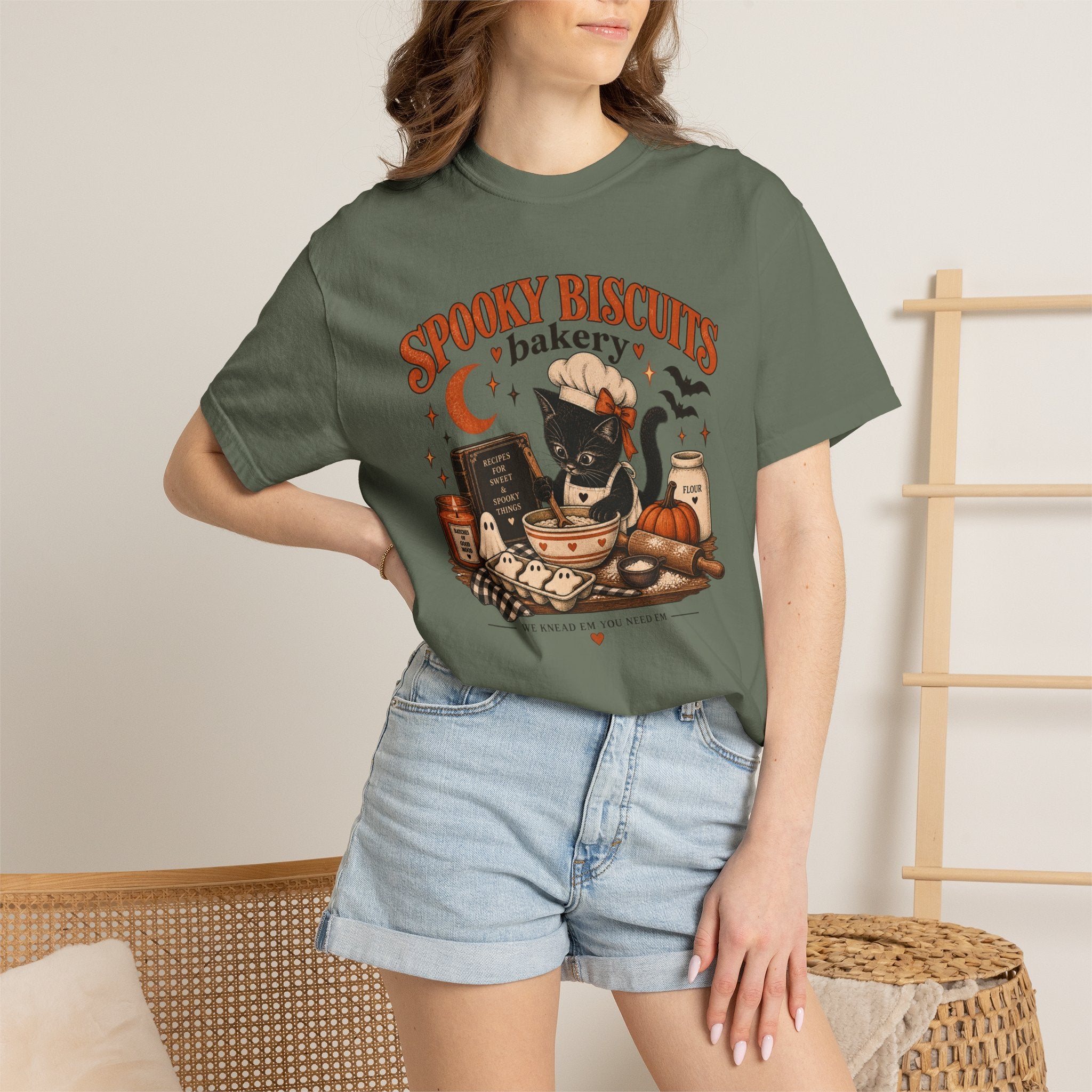 Spooky Biscuits Bakery T-Shirt
