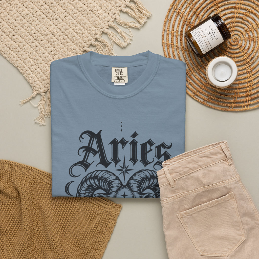 Aries Ram Astrology T-Shirt — Zodiac Graphic Tee