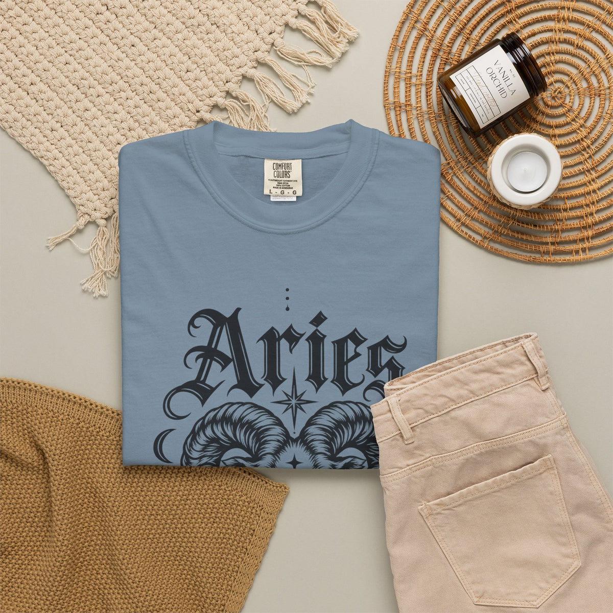 Aries Ram Astrology T-Shirt — Zodiac Graphic Tee