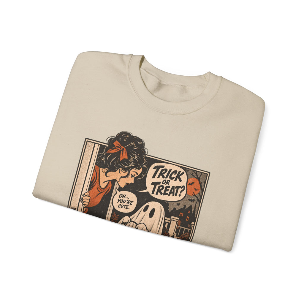 Trick or Treat Comic Sweatshirt