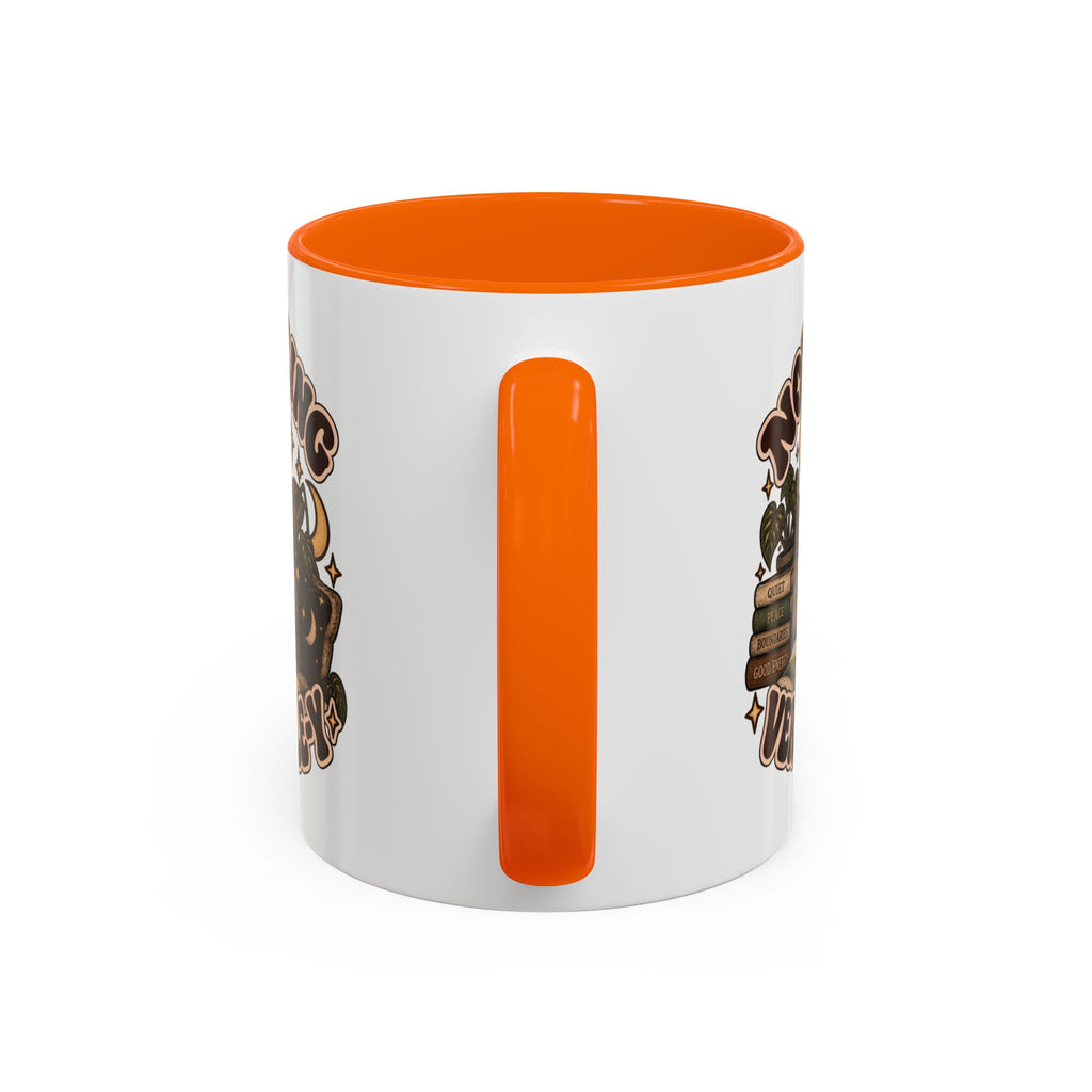 Not Feeling Very Peopley Mug — Cozy Frog Introvert Ceramic Coffee Mug