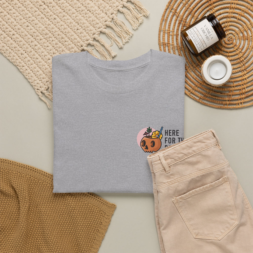 Here for the Boos Halloween T‑Shirt — Cute Boo Crew Graphic Tee