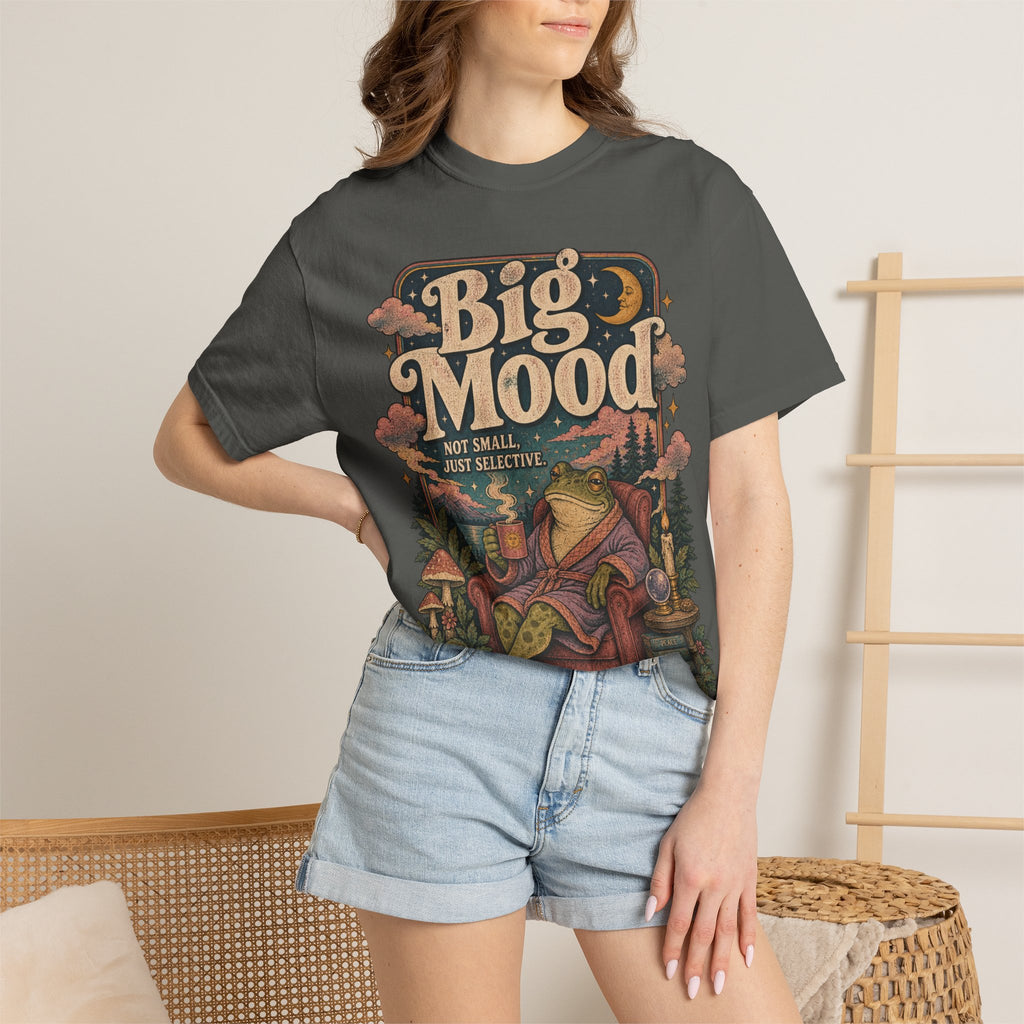 Big Mood Graphic T-Shirt — Cozy Retro Camping Vibe