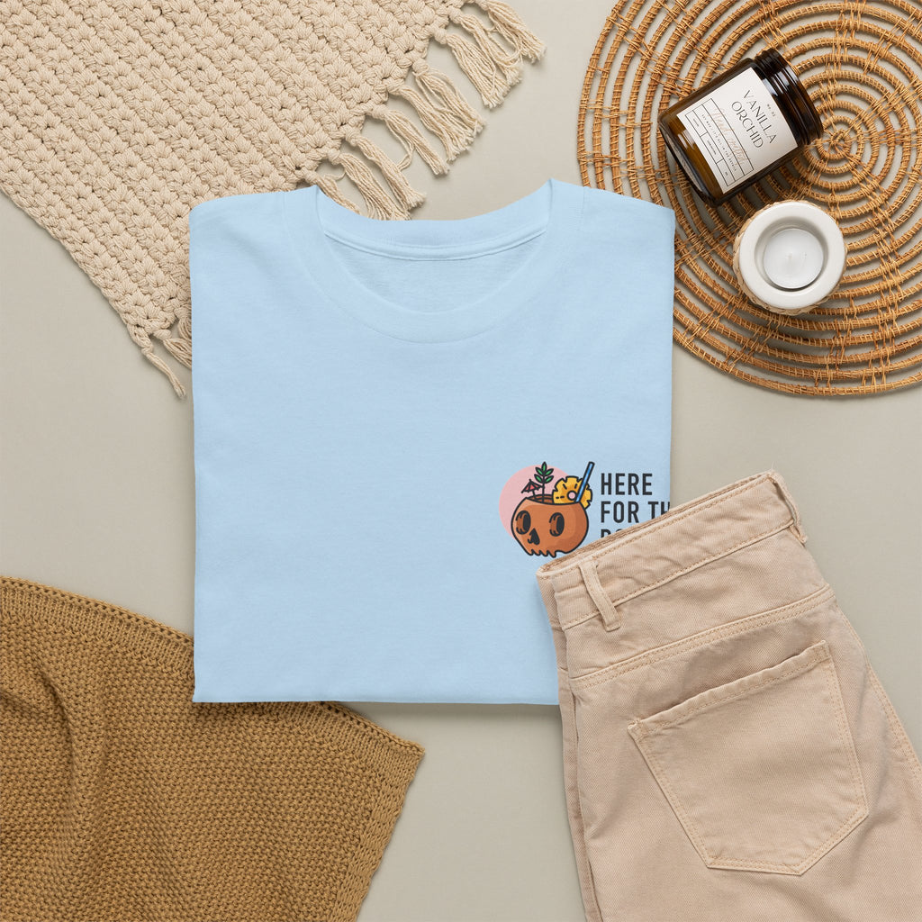 Here for the Boos Halloween T‑Shirt — Cute Boo Crew Graphic Tee