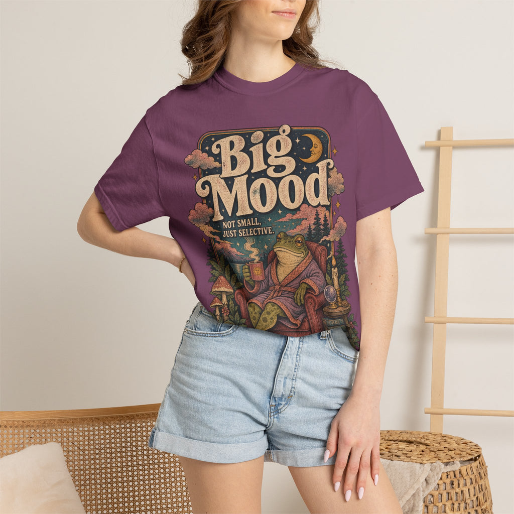 Big Mood Graphic T-Shirt — Cozy Retro Camping Vibe