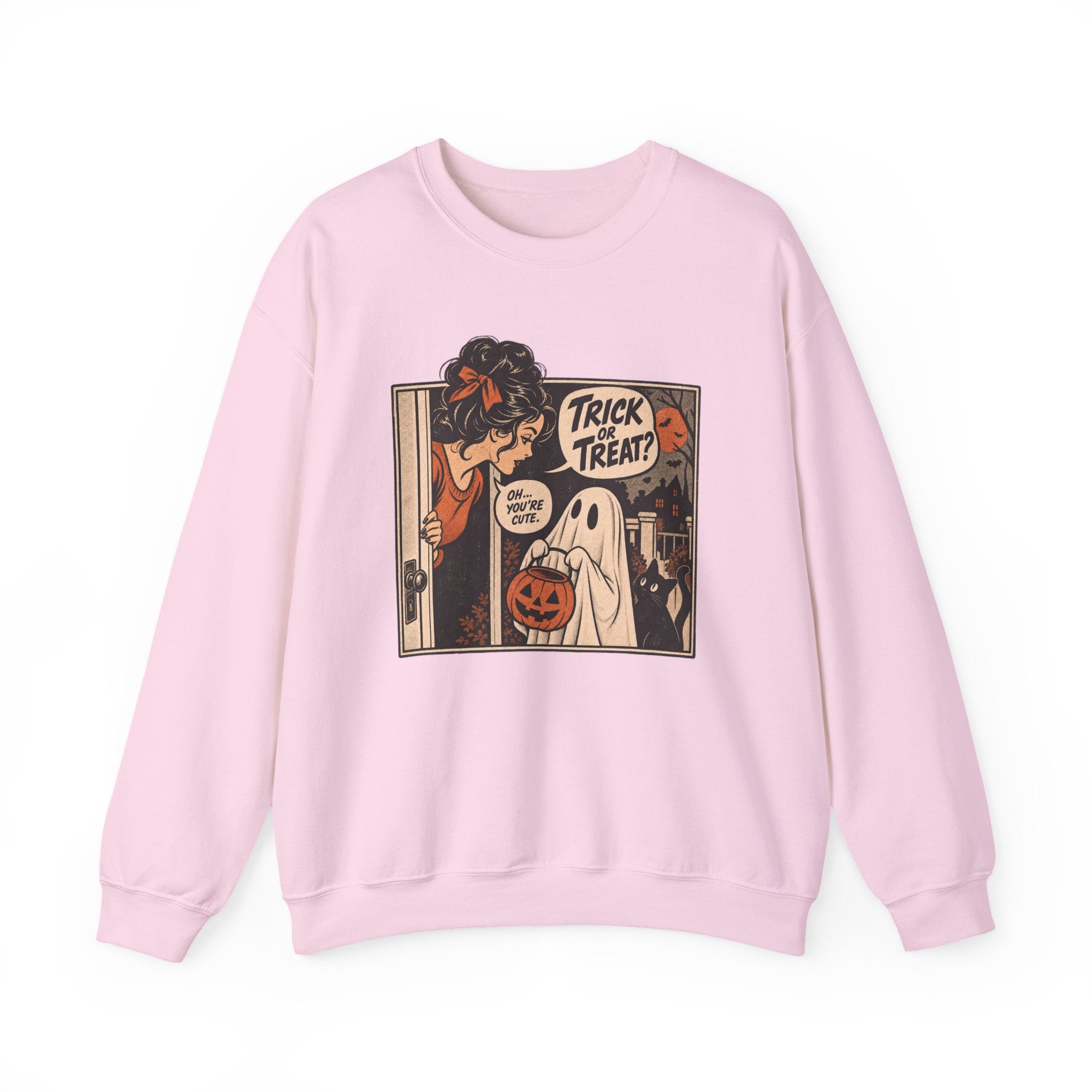 Trick or Treat Comic Sweatshirt