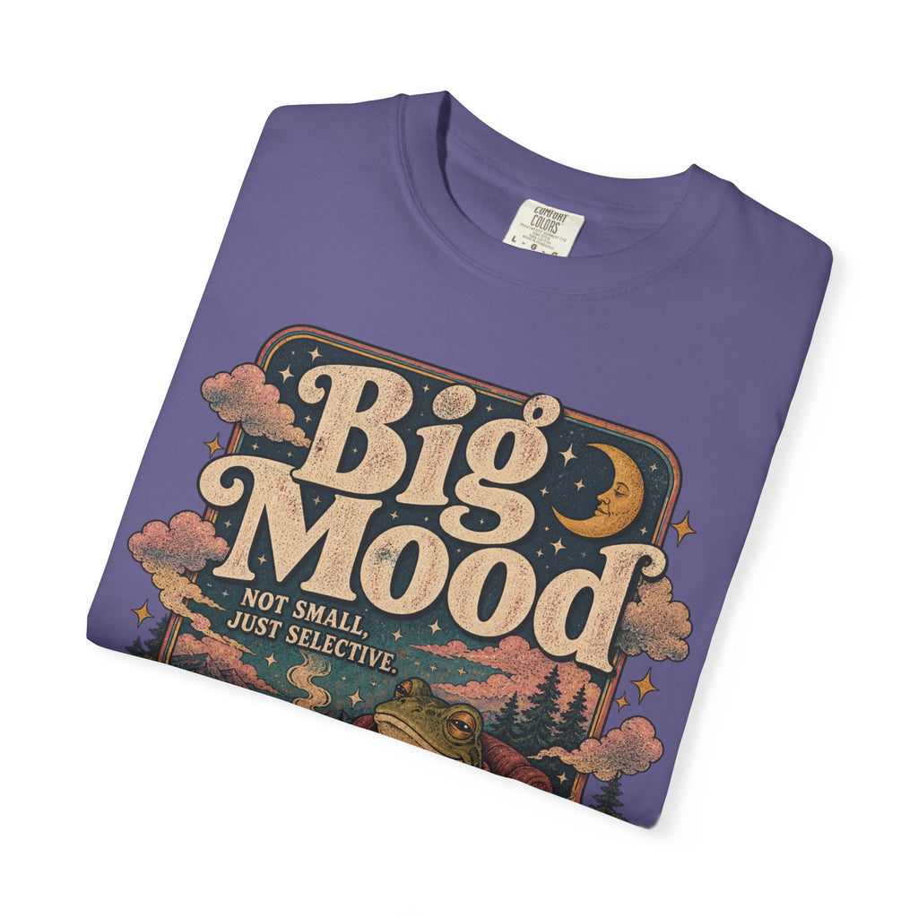 Big Mood Graphic T-Shirt — Cozy Retro Camping Vibe