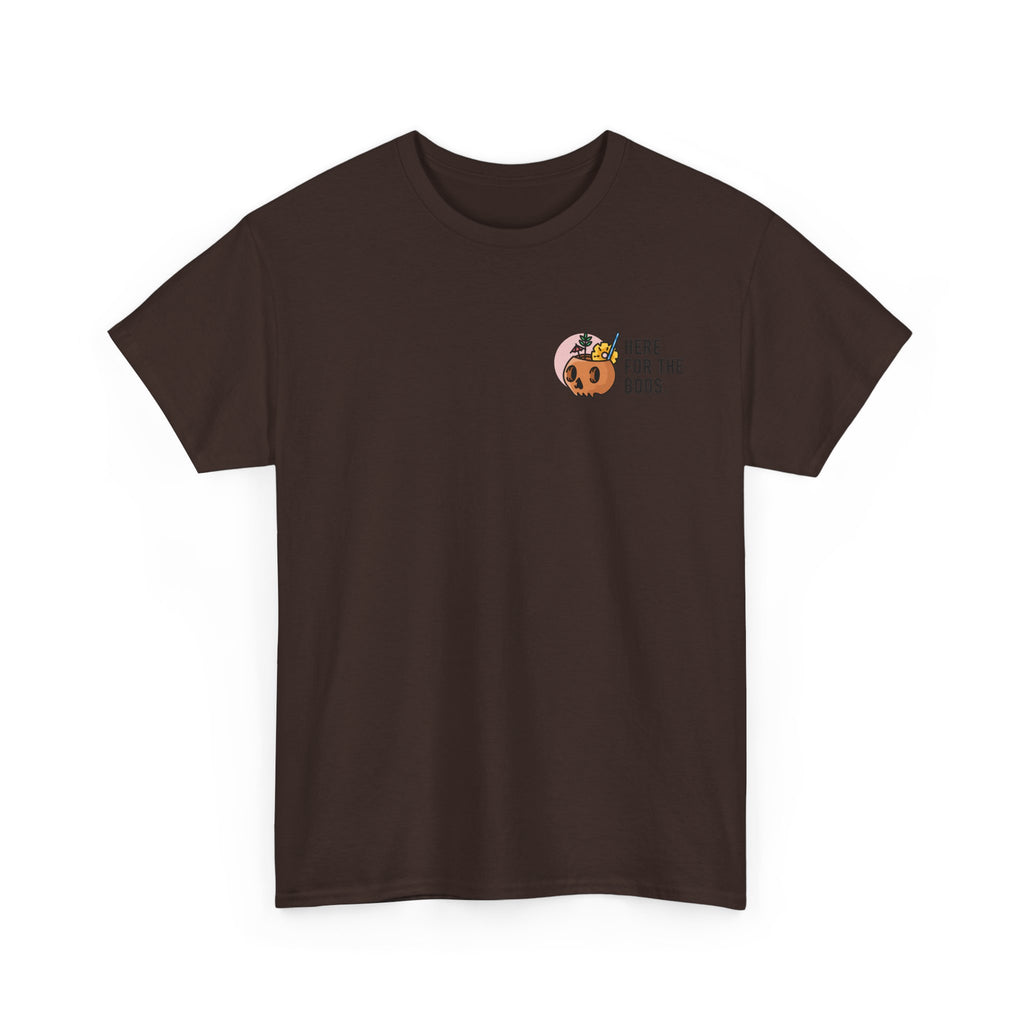 Here for the Boos Halloween T‑Shirt — Cute Boo Crew Graphic Tee