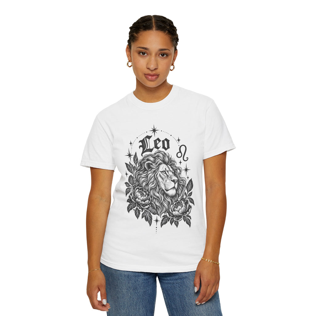 Leo Zodiac Lion T-Shirt — Astrology Horoscope Tee