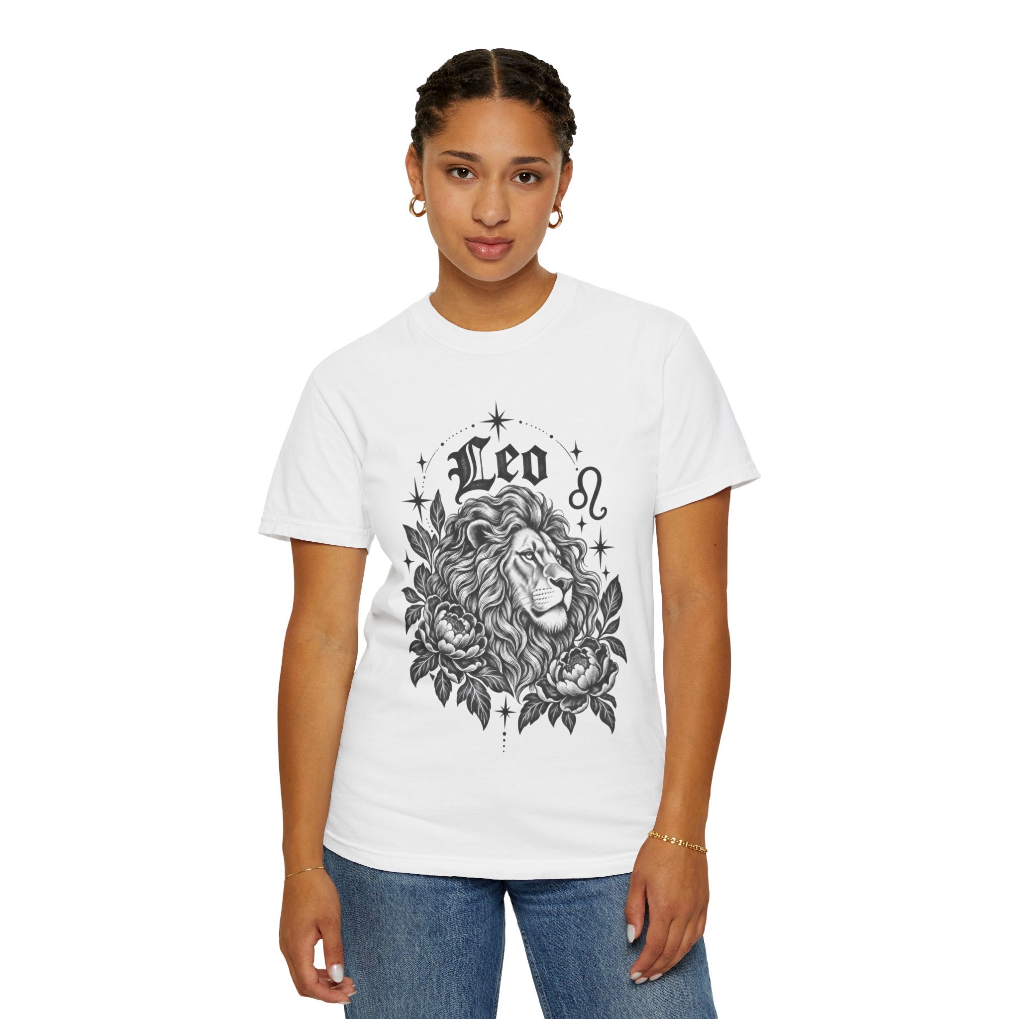 Leo Zodiac Lion T-Shirt — Astrology Horoscope Tee