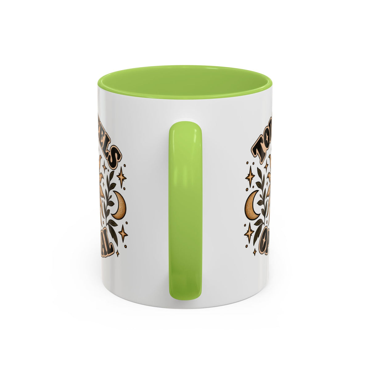 Today Feels Optional Mug — Vintage Sun & Moon Ceramic Coffee Mug