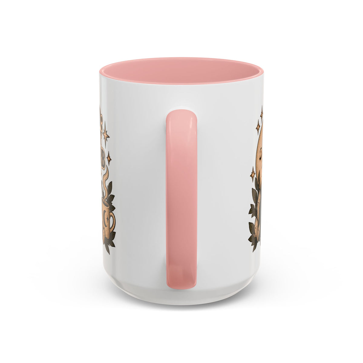 Mood: Do Not Disturb Mug — Sleepy Cat & Moon Ceramic Coffee Mug