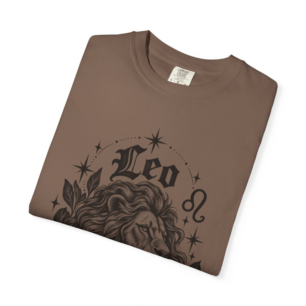 Leo Zodiac Lion T-Shirt — Astrology Horoscope Tee