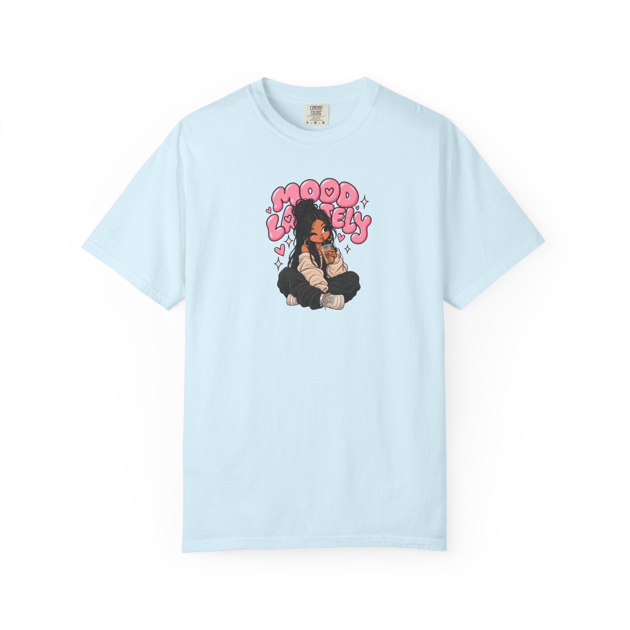 Mood Lovely T-Shirt — Cute Cartoon Girl Graphic Tee