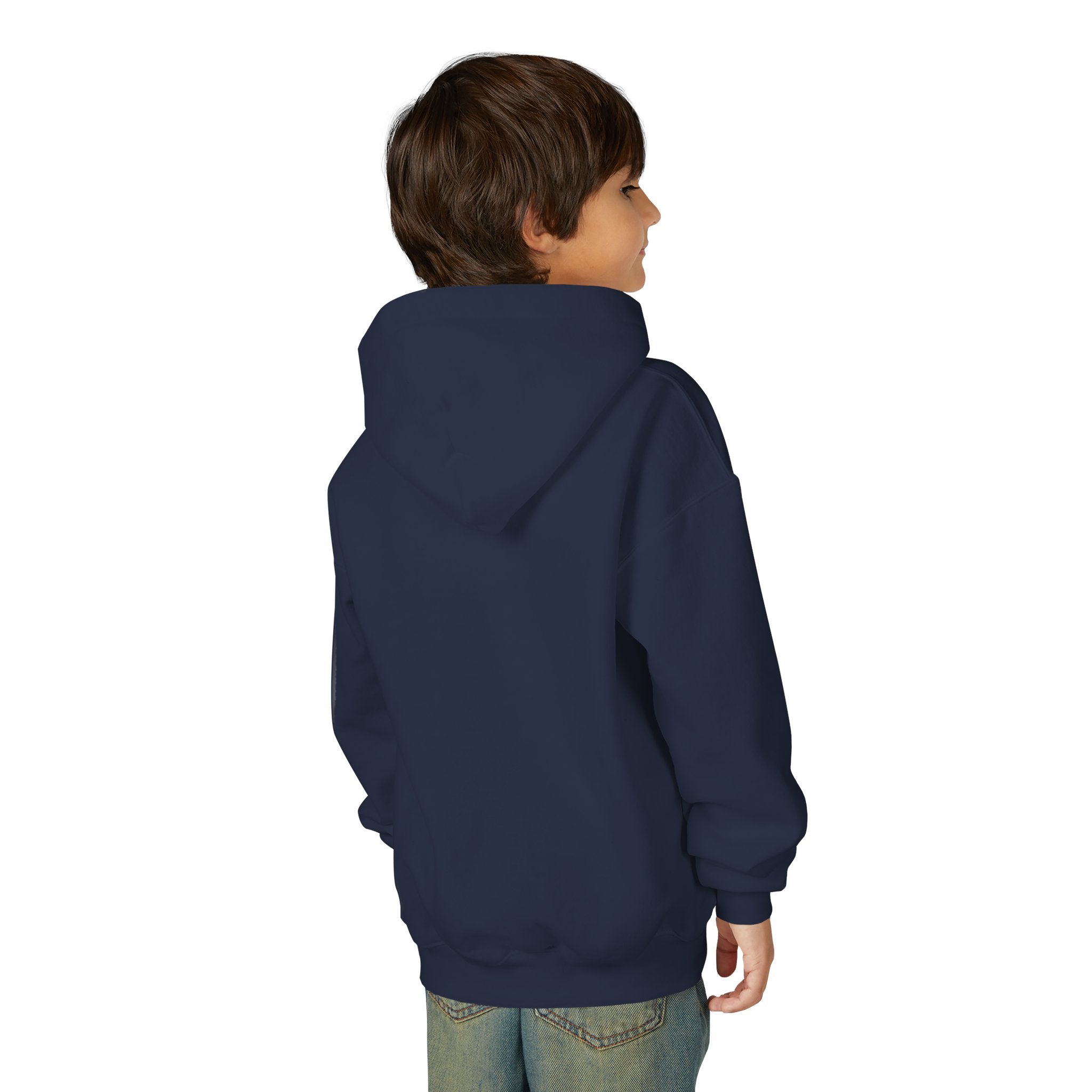 Youth 'Boo Crew' Halloween Hoodie — Cute Ghosts & Pumpkin Kids Sweatshirt