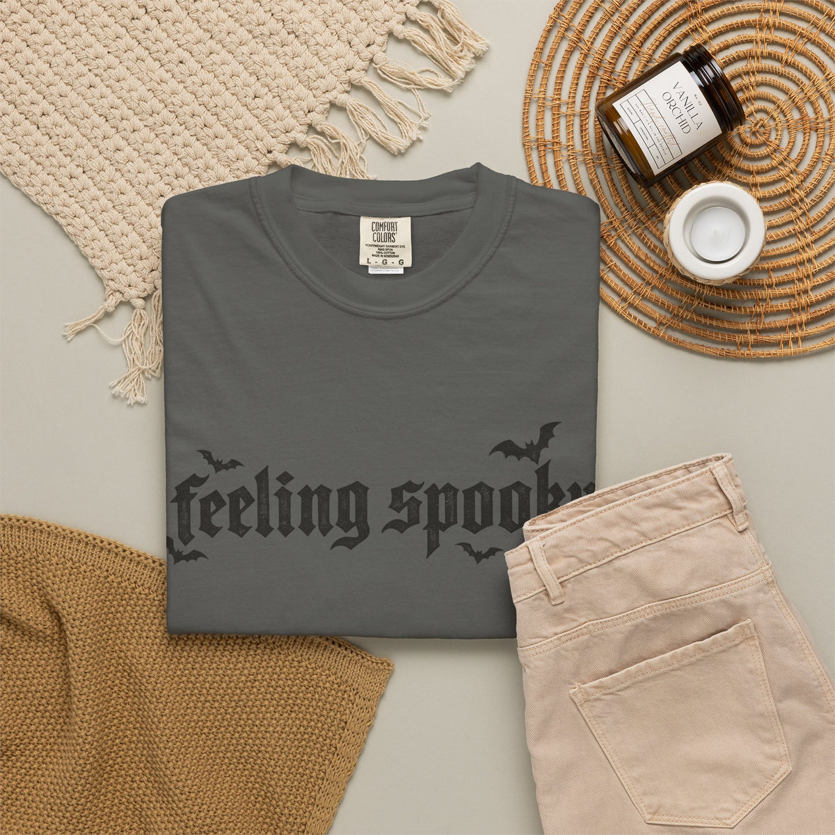 Feeling Spooky T-Shirt — Gothic Halloween Graphic Tee