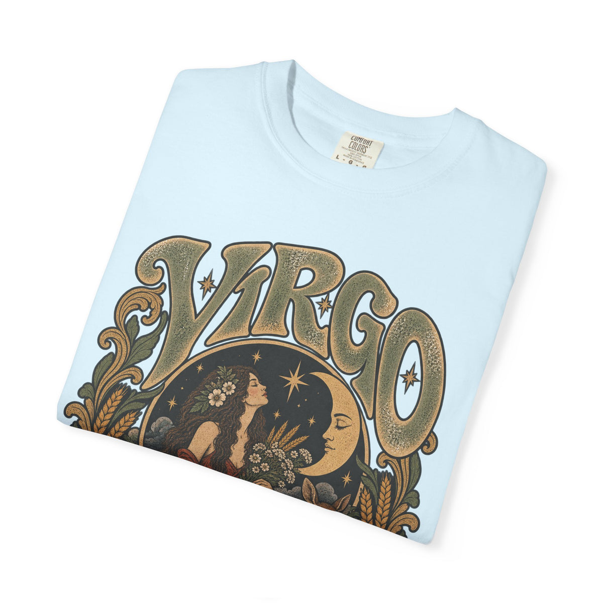 Virgo Zodiac T-Shirt — Vintage Astrology Graphic Tee